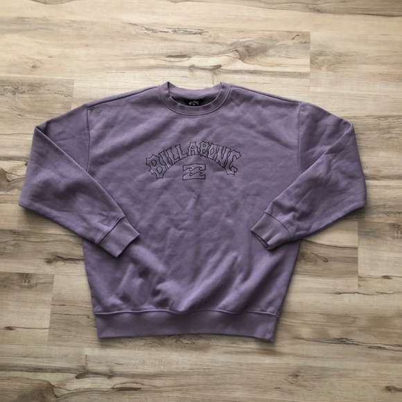 Billabong Light Purple Crewneck Sweater - Picture 2 of 7